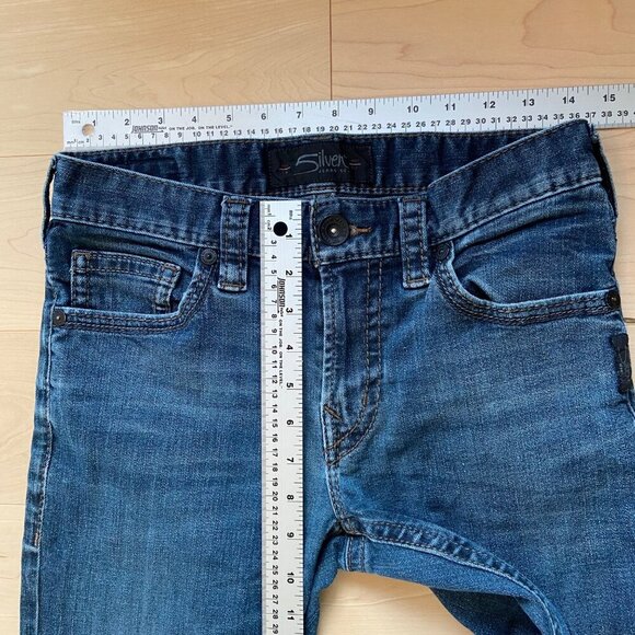 Silver Jeans Co. men jeans style Konrad slim leg size 29 Blue Denim Jeans - Picture 10 of 12